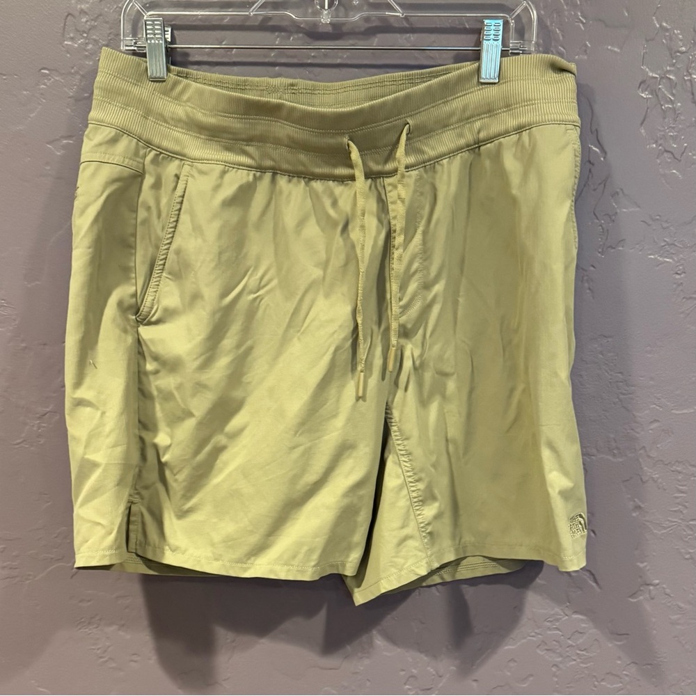 The North Face Tan Athletic Shorts Lightweight Performance